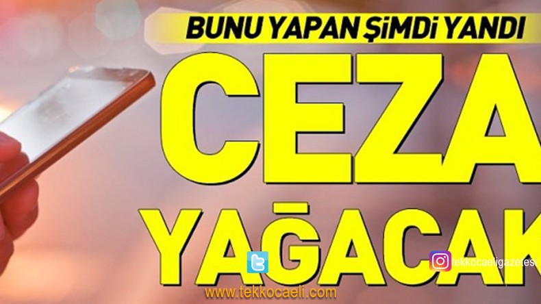DİKKAT! Cezalar Yükseldi