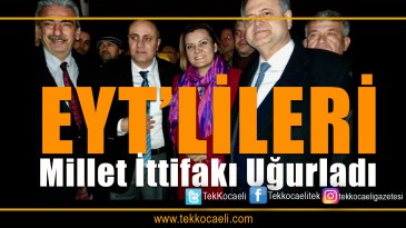 EYT’lileri Hürriyet ve Kaman Uğurladı