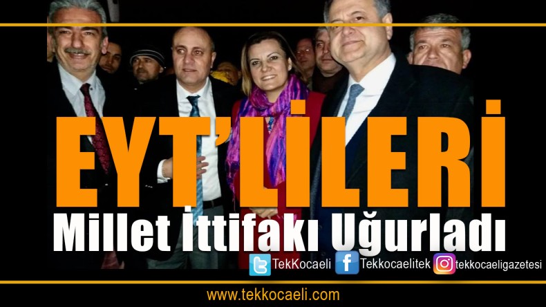 EYT’lileri Hürriyet ve Kaman Uğurladı