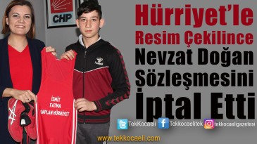 Şampiyon Güreşçinin Sözleşmesi İptal Edildi