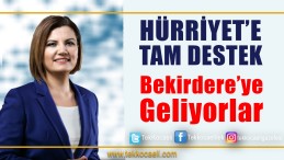 Bekirdere Üçyol’da ‘Hürriyet’ Seferberliği