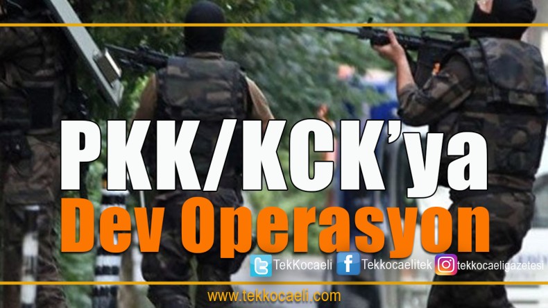 Kocaeli’de Terör Operasyonu