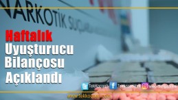 Uyuşturucu Operasyonunda Ele Geçirilenler