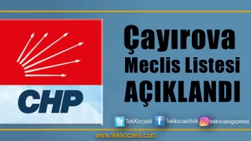 CHP Çayırova Açıkladı