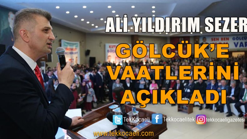 Ali Yıldırım Sezer Projelerini Vatandaşlarla Paylaştı