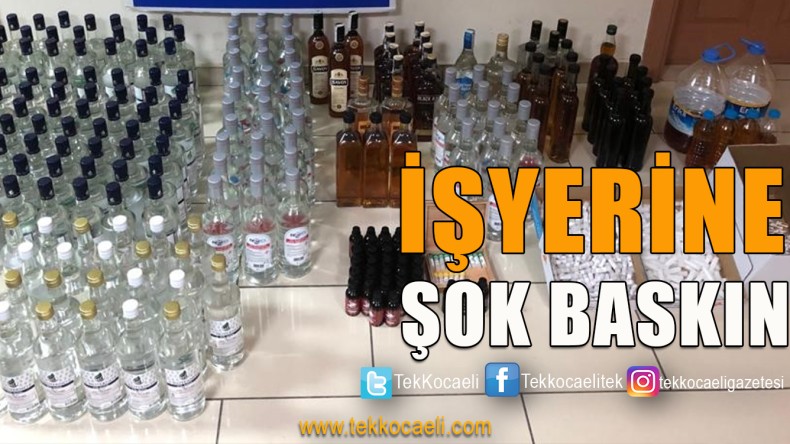 İşyerine Polis Baskını