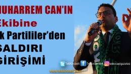 Muharrem Can’ın Standına Saldırı Girişimi