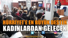 CHP’li Kadınlar Mahalle Çalışmalarına Hız Verdi