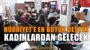 CHP’li Kadınlar Mahalle Çalışmalarına Hız Verdi