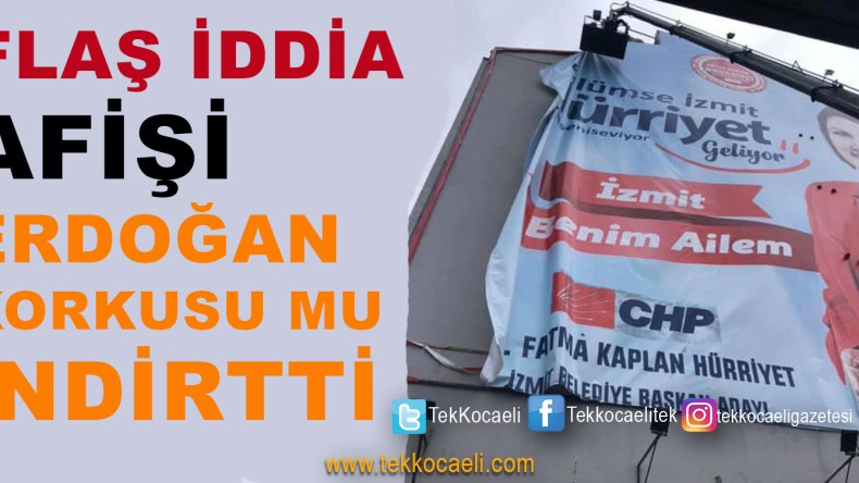 Hürriyet’in Afişinin İndirilmesine İlişkin İddialar