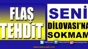 Dilovası’nda Saadet Partili Yöneticiye Tehdit