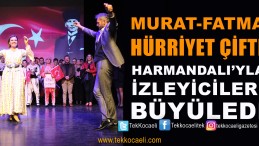 Leyla Atakan Elbisesiyle Harmandalı Oynadı