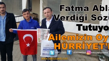 Sözünü Tutan Başkan, Hürriyet Geliyor