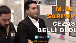 Özsar’ın Sahibi Sarı’nın Cezası Belli Oldu