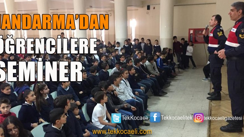 Jandarma’dan İlimtepe’de Öğrencilere Bilgilendirme