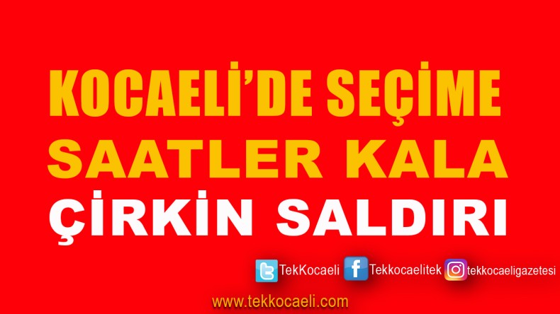Seçime Az Kaldı, Saldırılar Devam Ediyor