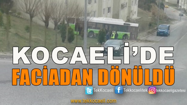 Park Halindeki Otobüs Bir Anda Hareket Etti