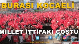 Milli İrade Meydanı’nda Millet İttifakı Coşkusu