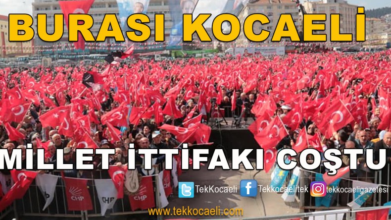 Milli İrade Meydanı’nda Millet İttifakı Coşkusu