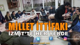 Millet İttifakı Meclis Üyesi Adayları Sahadan Ayrılmıyor