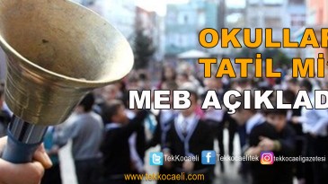 1 Nisan’da Okullar Tatil mi?