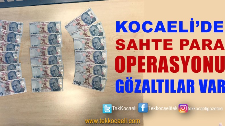 Sahte Para Operasyonu