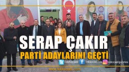 Serap Çakır, Muhtarlarla Buluştu