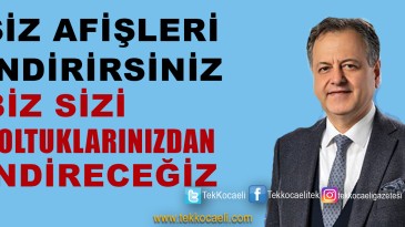 Afişin İndirilmesine Tepki