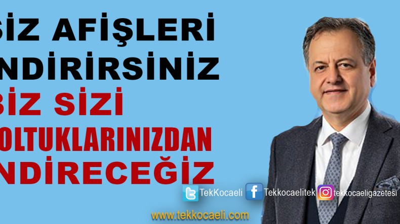 Afişin İndirilmesine Tepki