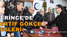 Sertif Gökçe, Esnafı Ziyaret Etti