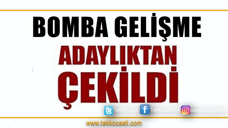 Kimse Beklemiyordu, Adaylıktan Çekildi