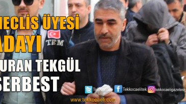 Dilovası Meclis Üyesi Adayı Tekgül, Serbest Bırakıldı