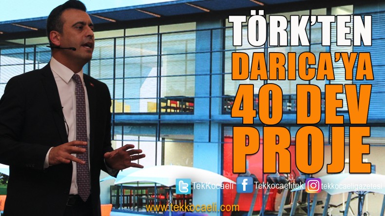 Binlerce Darıcalı’nın Desteğiyle Projelerini Açıkladı