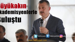 Rektör Hülagü’den, Büyükakın’a Övgü