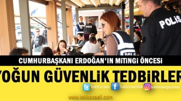 Kocaeli’de Yoğun Güvenlik Tedbirleri Alındı