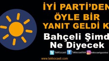 Bahçeli’nin 5 Harf Çıkışına Yanıt