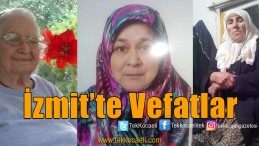 İzmit’te Vefat Edenler