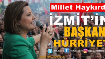 Millet, Açılışı Mitinge Çevirdi
