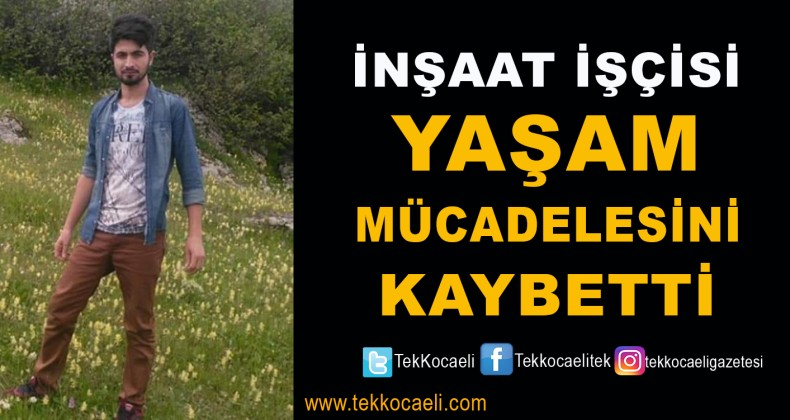 Yüksek Gerilim Hattına Kapılan İşçiden Kötü Haber