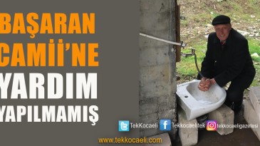 Başaran Camii’ne Bakım Yapılmamış