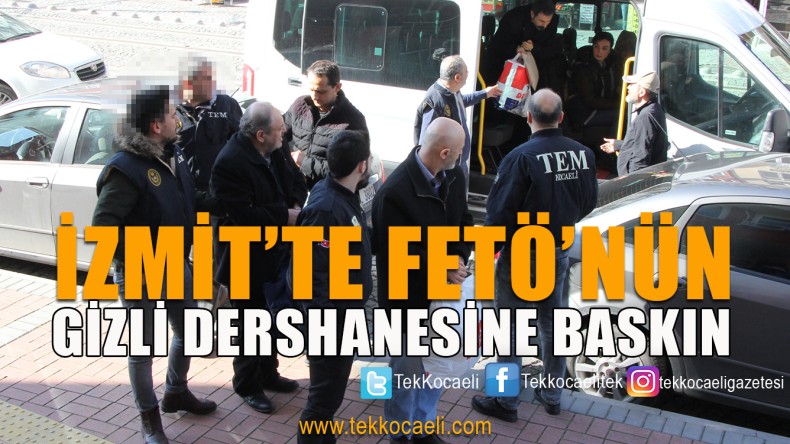 Gizli Dershane Baskını; Gözaltılar Var