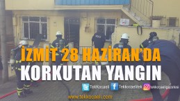 28 Haziran Mahallesinde Yangın