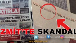 Seçime Günler Kala İzmit’te Skandal