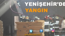 Mobilya Atölyesinde Yangın