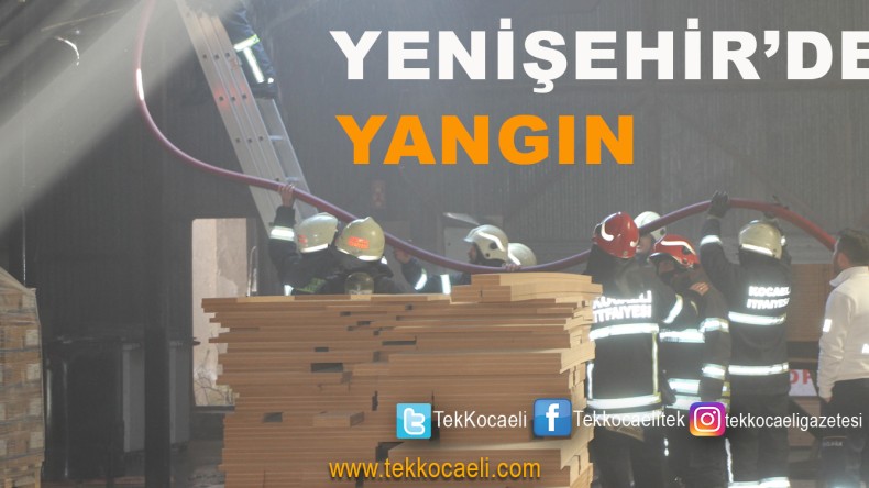 Mobilya Atölyesinde Yangın