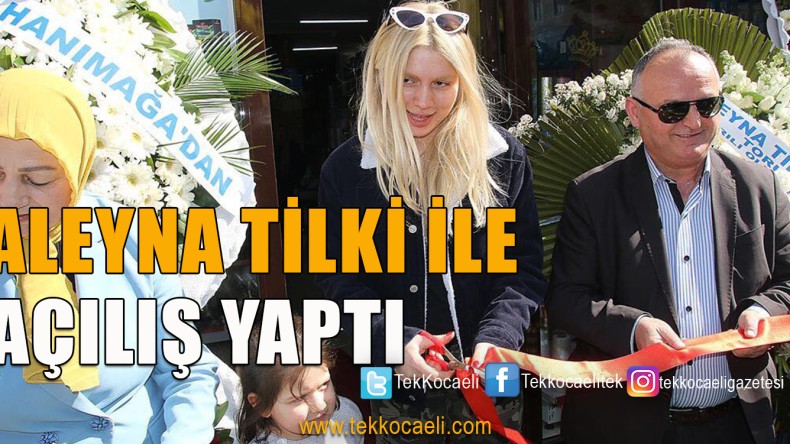 Nihat Tekgümüş, Aleyna Tilki İle Açılış Yaptı