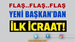 Belediye Başkanı’nın İlk İcraatı Bakın Ne Oldu