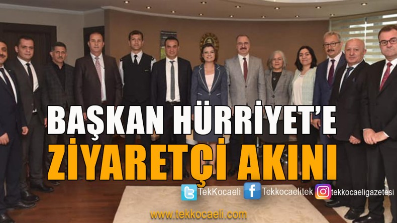 Hürriyet’e Ziyaretler Hız Kesmeden Devam Ediyor