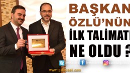 Yasin Özlü, Görevi Ayaz’dan Devraldı