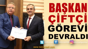 Çayırova’da Çiftçi Görevi Devraldı